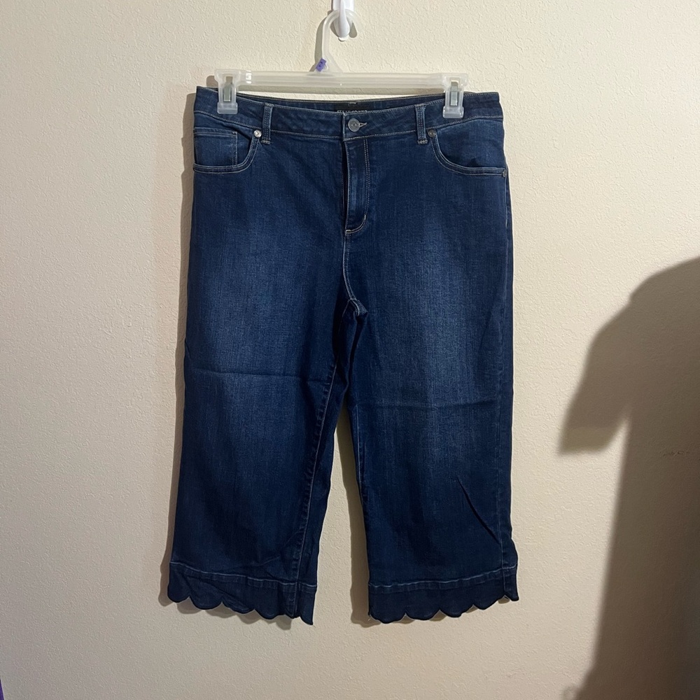 Susan Graver cropped jeans